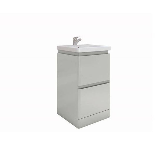  RAK Resort 500mm Floor Standing Basin Unit in Matt Grey