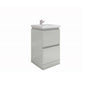 RAK Resort 500mm Floor Standing Basin Unit in Matt Grey