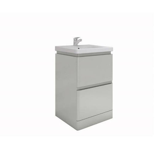  RAK Resort 550mm Floor Standing Basin Unit & Basin - Matt Grey