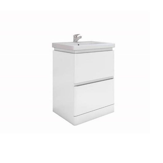  RAK Resort 650mm Floor Standing Basin Unit in Matt White