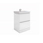 RAK Resort 650mm Floor Standing Basin Unit in Matt White