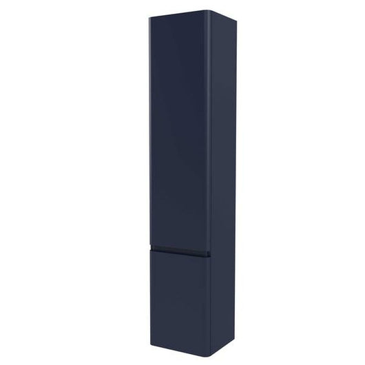  RAK Resort 350x1650mm Wall Hung Tall Storage Unit - Matt Denim Blue