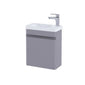 RAK Resort 450mm Cloakroom Basin Unit In Matt Mushroom