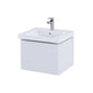 RAK Resort 500mm Single Drawer Basin Unit in Matt White