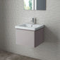 RAK Resort 500mm Single Drawer Basin Unit & Basin - Matt Mushroom