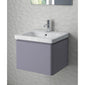 RAK Resort 500mm Single Drawer Basin Unit & Basin - Matt Grey