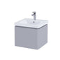 RAK Resort 550mm Single Drawer Basin Unit in Matt Stone