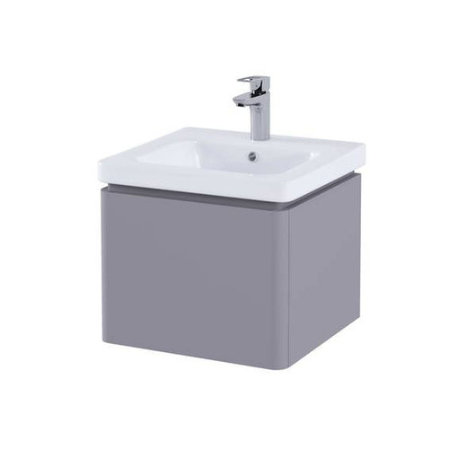  RAK Resort 550mm Single Drawer Basin Unit in Matt Mushroom