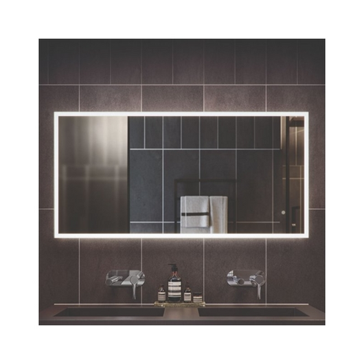  RAK Cupid LED Illuminated Mirror with Demister - 1000 x 600mm - welovecouk