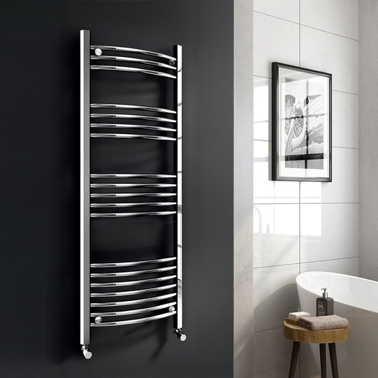  LoCo Curved Ladder Rail 500 x 1200 Chrome - welovecouk
