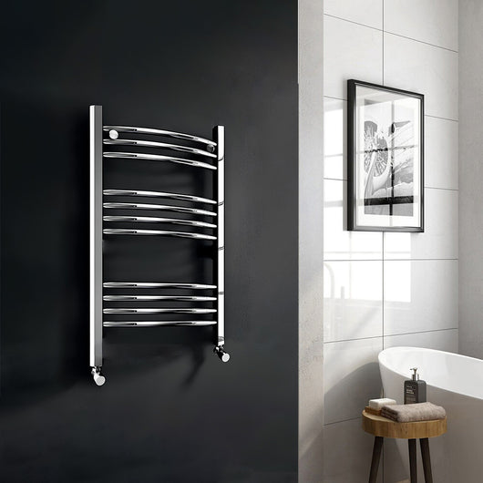  LoCo Curved Ladder Rail 600 x 700 Chrome - welovecouk