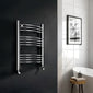 LoCo Curved Ladder Rail 600 x 700 Chrome - welovecouk