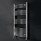 LoCo Curved Rail 600 x 1200 Chrome - welovecouk