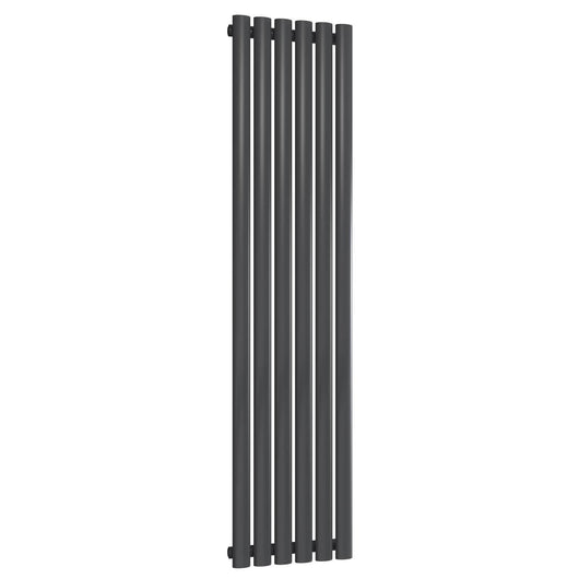  Reina Neva Vertical Single Radiator 1500 x 354 - Anthracite