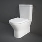 RAK Resort Maxi Rimless Comfort Height Close Couple Toilet & Soft Close Seat - 665mm