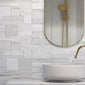 Relieve Urbana Perla Rectangle Ceramic Tile - welovecouk