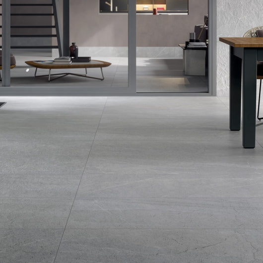  Cut Sample: Riviera Argento Square Porcelain Tile - welovecouk