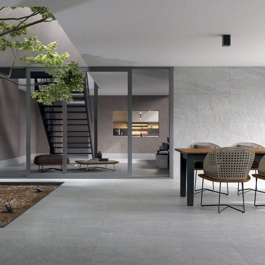  Cut Sample : Riviera Perla Rectangle Porcelain Tile - welovecouk
