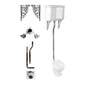 LECICO Saffia Sanitaryware - High Level Pipe Kit and Cistern Brackets - welovecouk