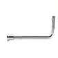 LECICO Saffia Sanitaryware - Low Level Chrome Pipe Kit - welovecouk