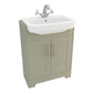LECICO Saffia Sanitaryware - 58cm Semi Recessed Basin