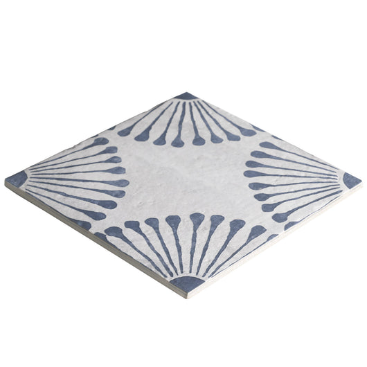  Cut Sample: Darling Décor Infantas Porcelain Square Tile - welovecouk