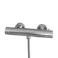 Brantley II Round Thermostatic Shower Valve & Slide Rail Kit - Chrome
