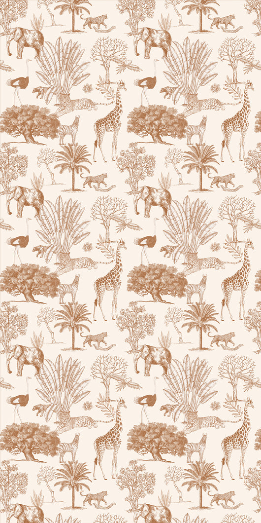  Savannah Sepia Bathroom Wall Panels