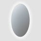 Lustro Rechargeable Mirror with Lithium Battery - Oval - 500 x 800 - Frameless