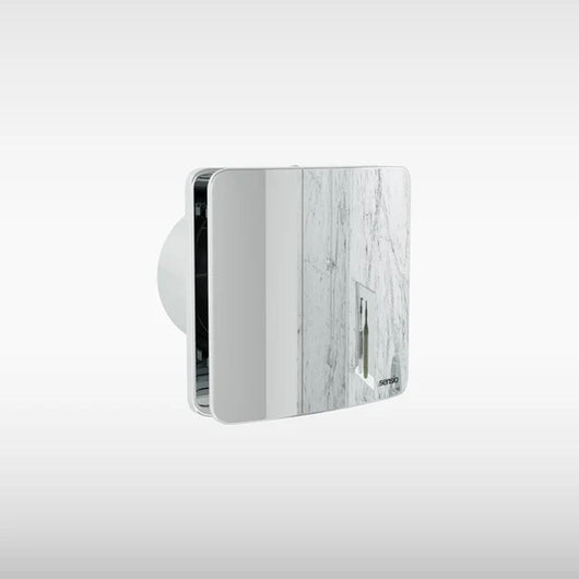  Rubi Low volume Extractor Fan - 158 x 158 - Chrome