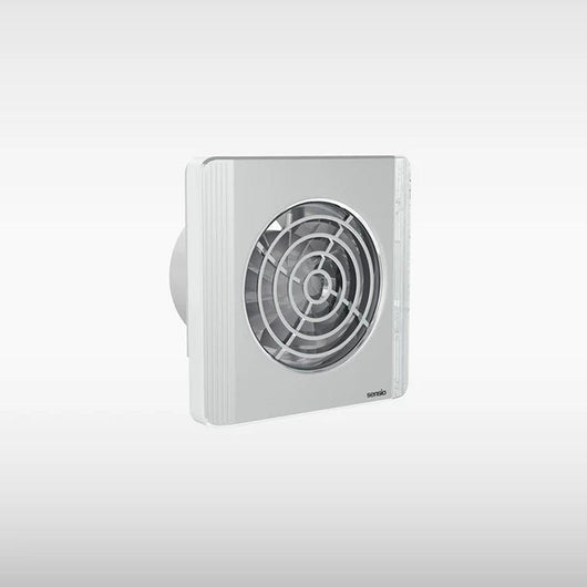  Layci Extractor Fan with Adjustable Run Timer - 158 x 158 - Chrome