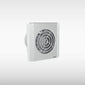 Layci Extractor Fan with Adjustable Run Timer - 158 x 158 - Chrome