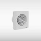 Layci Extractor Fan with Adjustable Run Timer - 158 x 158 - White