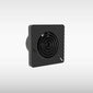 Drax Extractor Fan with Run Timer & Humidistat - 158 x 158 - Black