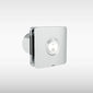 Remy Low volume Extractor Fan with GU10 Downlight - 150 x 150 - Chrome