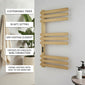 SDG Selecta  Electric Smart 1200x500 Towel Rail - Brushed Brass