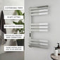SDG Selecta Electric Smart 1200x500 Towel Rail - Chrome