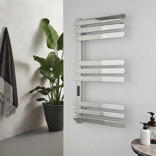  SDG Selecta Electric Smart 1200x500 Towel Rail - Chrome