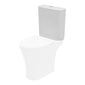 LECICO Shani Round Rimless Sanitaryware - Close Coupled Cistern with Push Button