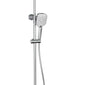 SDG SUPREME Exposed Thermostatic Bar Shower with Rigid Riser, Overhead Drencher Rose & Adjustable Handset - Chrome