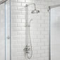 Margate Traditional Rigid Riser Exposed Thermostatic Shower Set - welovecouk