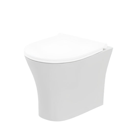  LECICO Shani Round Rimless Sanitaryware - Back To Wall Pan