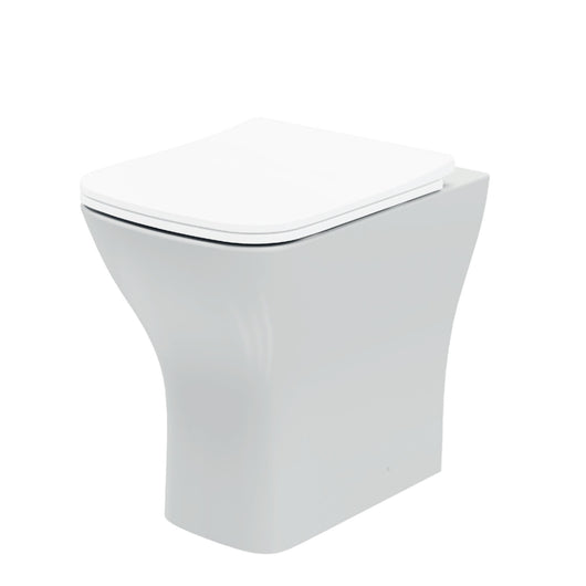  LECICO Shani Square Rimless Sanitaryware - Comfort Height Back To Wall Pan