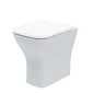 LECICO Shani Square Rimless Sanitaryware - Comfort Height Back To Wall Pan