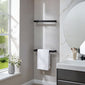 SDG Singola 12V Electric Towel Rail 500mm - Black