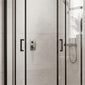 Foundation 1900 x 800 x 800mm Quadrant Shower Enclosure - Matt Black