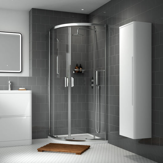  Teramo 900mm Quadrant Shower Enclosure - 6mm Glass