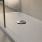 Fast Flow 90mm Shower Waste - Black/Brushed Pewter