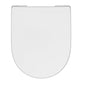 LECICO Layla Round Rimless Sanitaryware - Soft Close Round Wrap Over Seat