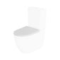 LECICO Layla Round Rimless Sanitaryware - Soft Close Round Wrap Over Seat